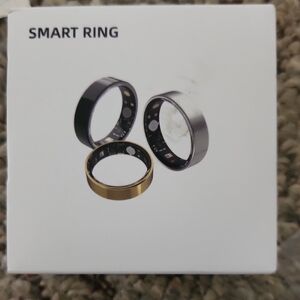 Smart Ring in Black, Silver, and Gold